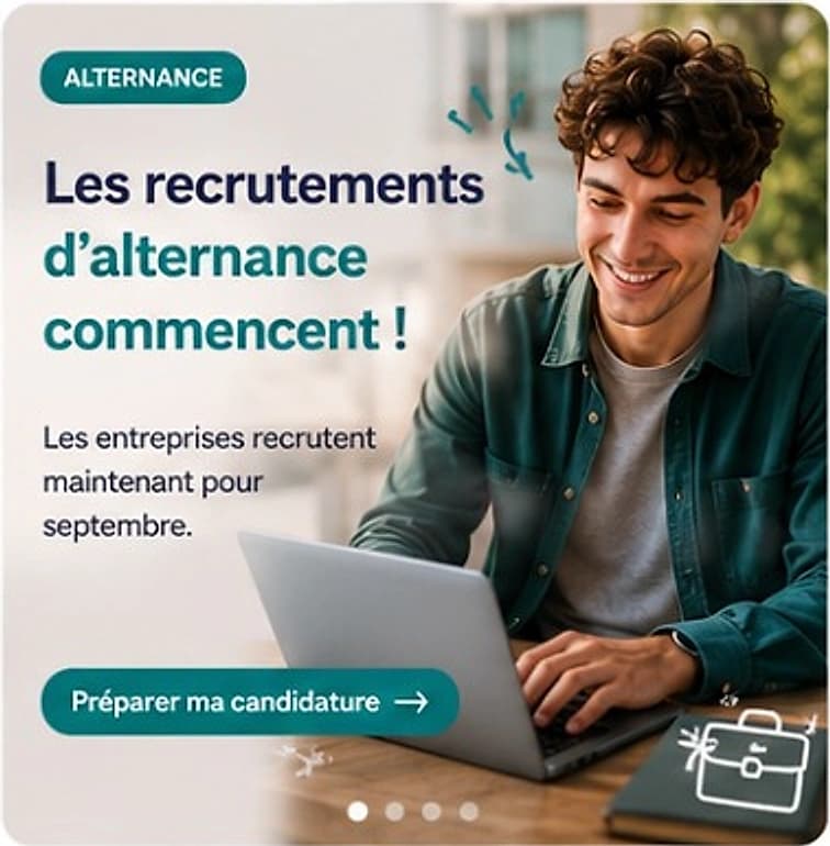Les recrutements d'alternance commencent !