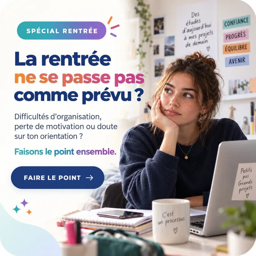 Spécial rentrée : la rentrée ne se passe pas comme prévu ? Faisons le point ensemble.